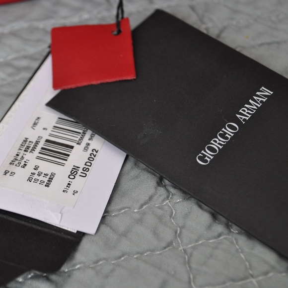 NWT Giorgio Armani Large Red Bucket/ Hobo Bag - Picture 6 of 7